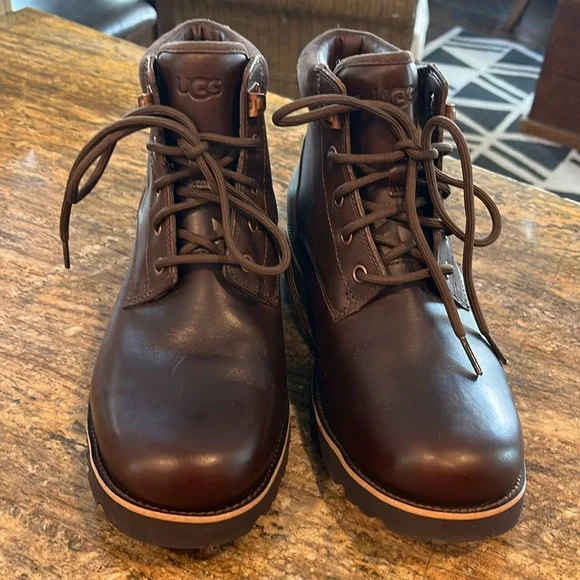 UGG Men’s Seton TL Boot 7-7.5 Brown Lace-up Waterproof Warm! UGG | Shoes | Ugg Mens Seton Tl Boot 775 Brown Laceup  main image 4